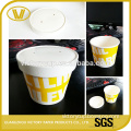 bowl paper cup logo printed paper soup container and soup container with cover